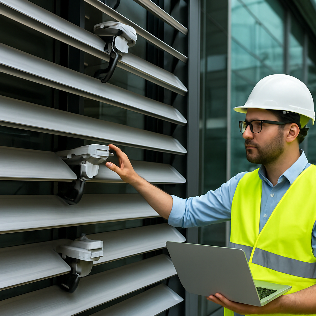 Kinetic Facade — Automated Louvers